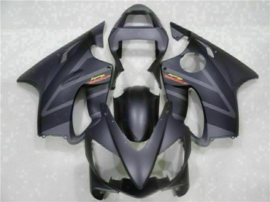 Custom 2001-2003 Honda CBR600 F4i Motorcycle Fairing - Matte Black Grey
