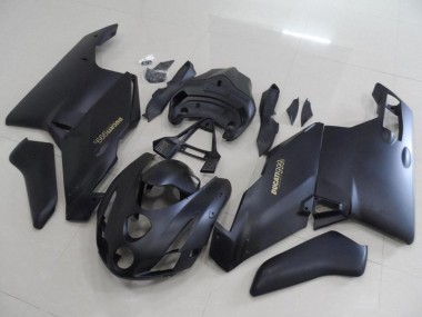Custom 2003-2004 Ducati 999 Motorcycle Fairings - Matte Black