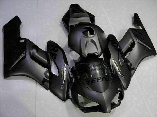2004-2005 Honda CBR1000RR Motorcycle Fairings - Matte Black Repsol