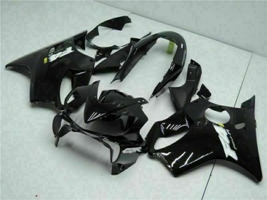 Custom 2004-2007 Honda CBR600 F4i Motorcycle Fairing - Glossy Black