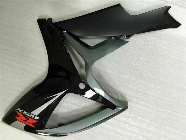 2006-2007 Suzuki GSXR 600/750 Motorcycle Fairings - Silver Grey Glossy Black Red