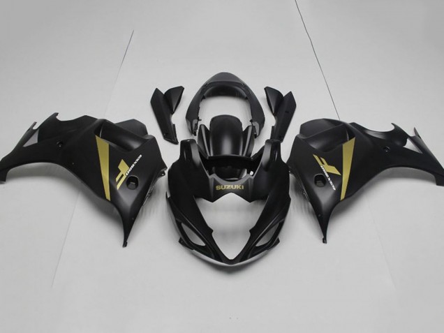 2008-2013 Suzuki GSX650F Motorcycle Fairings - Black Gold