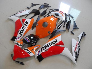 Custom 2012-2016 Honda CBR1000RR Motorcycle Fairing Kits - Orange White Red Glossy Black Repsol