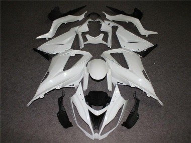 Custom 2013-2018 Kawasaki ZX6R Motorcycle Fairings - Unpainted
