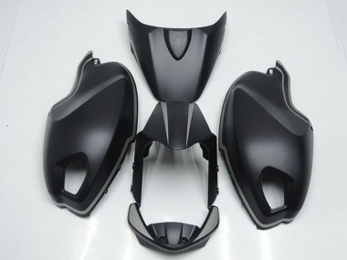 Custom 2008-2012 Ducati Monster 696 Motorcycle Fairings - Matte Black