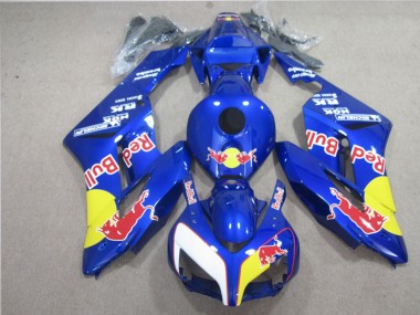 Custom 2004-2005 Honda CBR1000RR Motorcycle Fairings - Blue Yellow White Red Bull