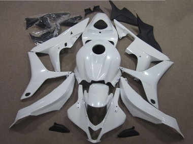 Custom 2007-2008 Honda CBR600RR Motorcycle Fairings - Unpainted
