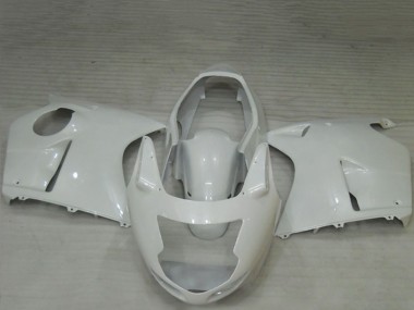 Custom 1996-2007 Honda CBR1100XX Blackbird Motorcycle Fairings - Glossy White