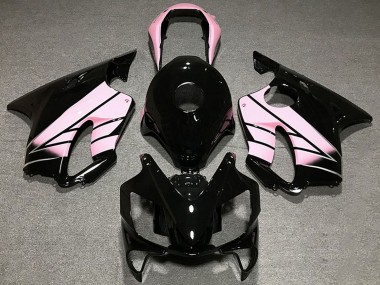 Custom 2004-2007 Honda CBR600 F4i Motorcycle Fairings - Pink Glossy Black