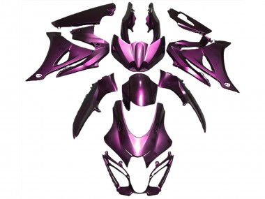 Custom 2017-2024 Suzuki GSXR 1000 Motorcycle Fairings - Matte Pink