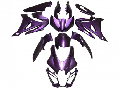 Custom 2017-2024 Suzuki GSXR 1000 Motorcycle Fairings - Matte Purple