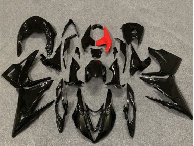Custom 2013-2016 Triumph Daytona 675 Motorcycle Fairings - Glossy Black