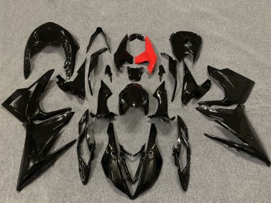Custom 2013-2016 Triumph Daytona 675 Motorcycle Fairings - Glossy Black