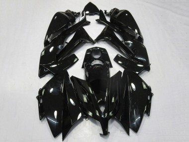 Custom 2012-2014 Yamaha TMAX530 Motorcycle Fairings - Glossy Black