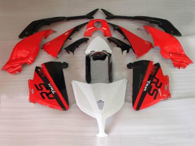 Custom 2012-2014 Yamaha TMAX530 Motorcycle Fairings - White Red Black