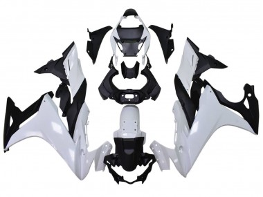 Custom 2017-2020 Suzuki GSX250R Bike Fairings - White Black