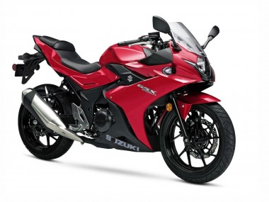 Custom 2017-2020 Suzuki GSX250R Motorcycle Fairings - Red Black