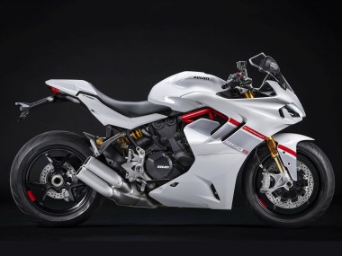 Custom 2021-2024 Ducati 2021-2024 Ducati Supersport 950/950S Motorcycle Fairings - White Silver Red