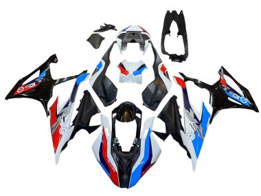 Custom 2019-2022 BMW S1000RR Motorcycle Fairings - Black Red Blue White