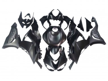 Custom 2023-2025 Kawasaki ZX6R Motorcycle Fairing - Matte Black