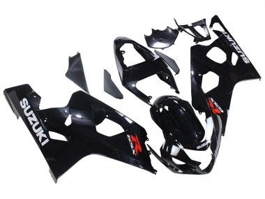Custom 2004-2005 Suzuki GSXR 600 / GSXR 750 Motorcycle Fairing - Glossy Black