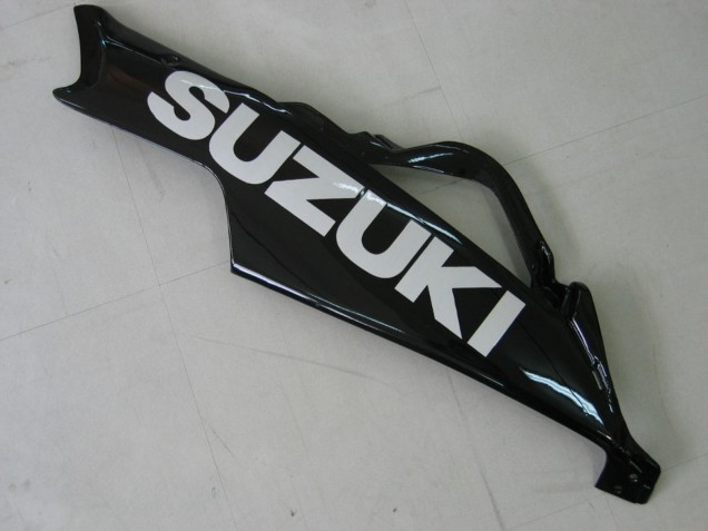 2006-2007 Suzuki GSXR 600 / GSXR 750 Motorcycle Fairing - White Red Glossy Black