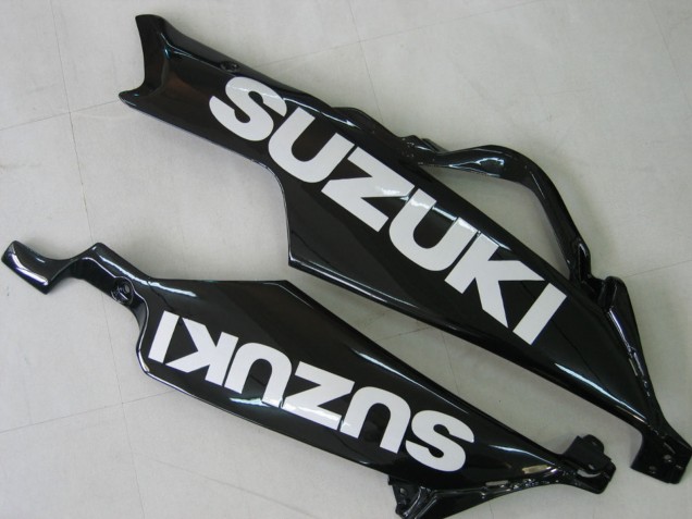 2006-2007 Suzuki GSXR 600 / GSXR 750 Motorcycle Fairing - White Red Glossy Black
