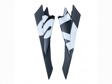 Custom 2008-2010 Suzuki GSXR 600 / GSXR 750 Motorcycle Fairings - Matte Black Red White