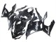 2018-2024 Kawasaki Ninja 400 Motorcycle Fairings - Glossy Black Matte Black White Decals