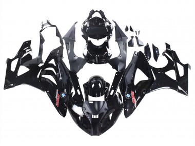 Custom 2009-2014 BMW S1000RR Motorcycle Fairing - Glossy Black