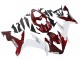 2004-2006 Yamaha YZF 1000 R1 Motorcycle Fairings - Red White