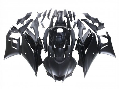 Custom 2022-2024 Yamaha YZF R3/R25 Motorcycle Fairings - Matte Black