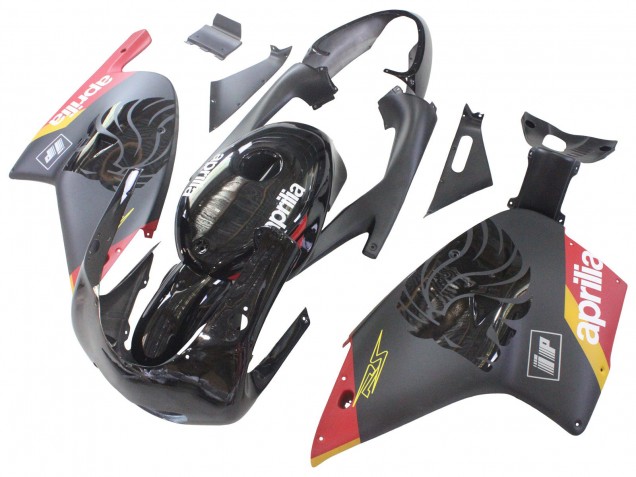 2000-2005 Aprilia RS125 Motorcycle Fairings - Black Red Yellow