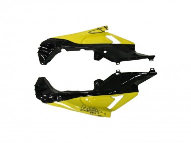 Custom 2006-2011 Aprilia RS125 Motorcycle Fairings - Blue Yellow Black Shark