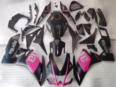 Custom 2012-2018 Aprilia RS4 50 125 Motorcycle Fairings - Pink Matte Black