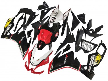 Custom 2012-2018 Aprilia RS4 50 125 Motorcycle Fairings - White Red Yellow Glossy Black