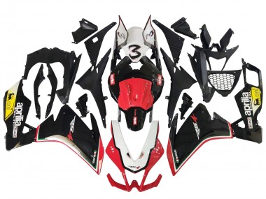 Custom 2012-2018 Aprilia RS4 50 125 Motorcycle Fairings - White Red Yellow Glossy Black