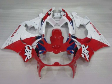 Custom 1994-1995 Honda CBR900RR 893 Motorcycle Fairings - White Red Dark Blue