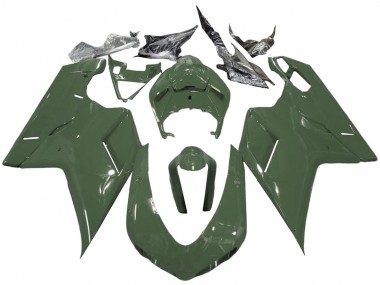 Custom 2007-2014 Ducati 848/1098/1198 Motorcycle Fairings - Green