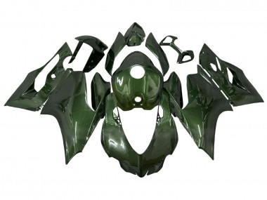 Custom 2011-2014 Ducati Panigale 899/1199 Motorcycle Fairings - Glossy Dark Green
