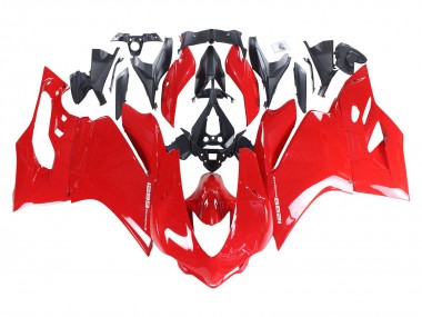 Custom 2015-2020 Ducati 1299 Motorcycle Fairings - Red