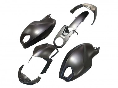 Custom 2008-2012 Ducati Monster 696 796 1100 1100S Motorcycle Fairing - Matte Black