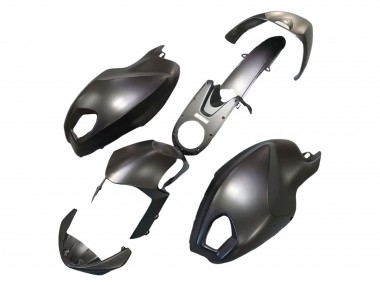 Custom 2008-2012 Ducati Monster 696 796 1100 1100S Motorcycle Fairing - Matte Black