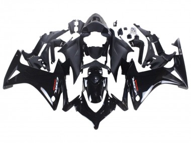 Custom 2013-2015 Honda CBR500R Motorcycle Fairings - Glossy Black Matte Black