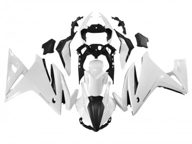 Custom 2016-2018 Honda CBR500R Motorcycle Fairings - White Black
