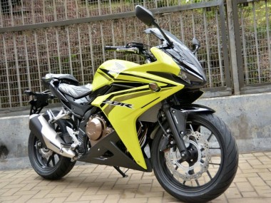 Custom 2016-2018 Honda CBR500R Motorcycle Fairings - Yellow