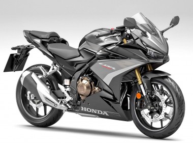 Custom 2022-2023 Honda CBR500R Motorcycle Fairings - Silver Grey Matte Black