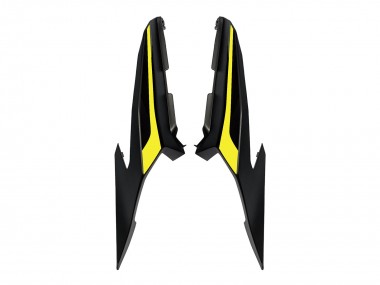 Custom 2022-2023 Honda CBR500R Motorcycle Fairings - Matte Black Yellow