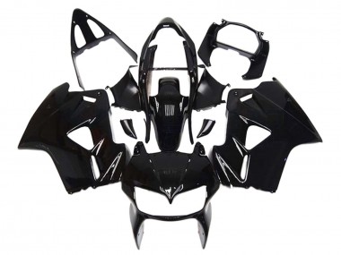 Custom 2002-2013 Honda VFR 800 Motorcycle Fairings - Glossy Black