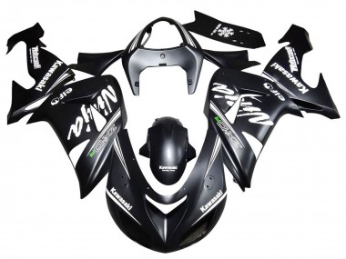 Custom 2006-2007 Kawasaki ZX10R Motorcycle Fairing - Matte Black